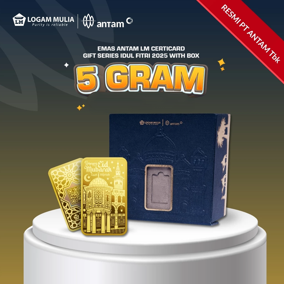 Emas Antam LM Batangan Idul Fitri 2026 – 5 gram